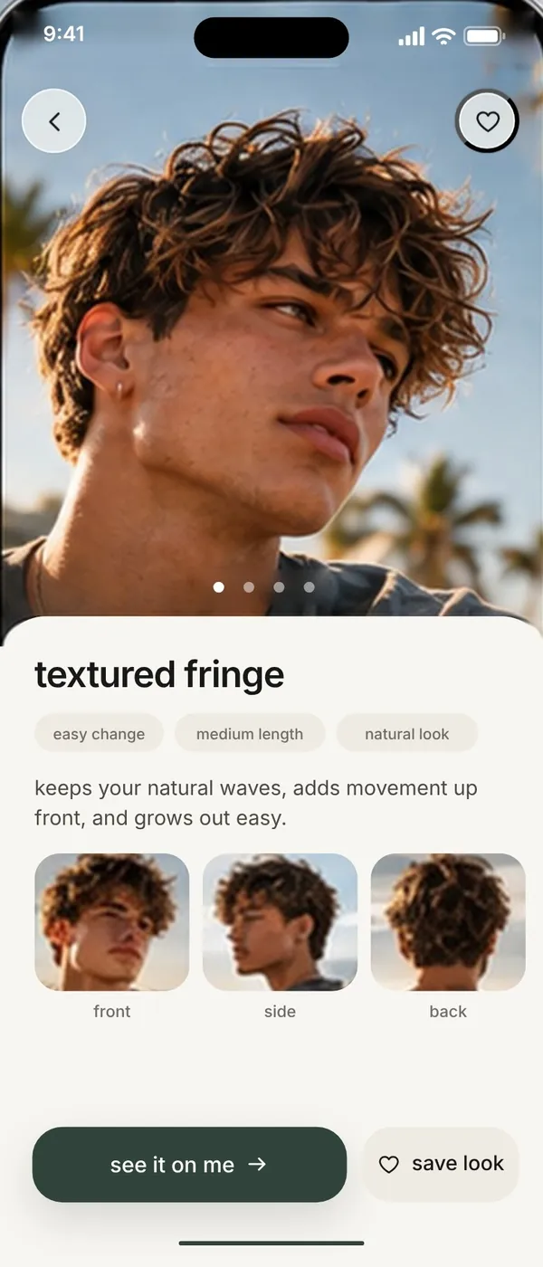 KALOS app screen